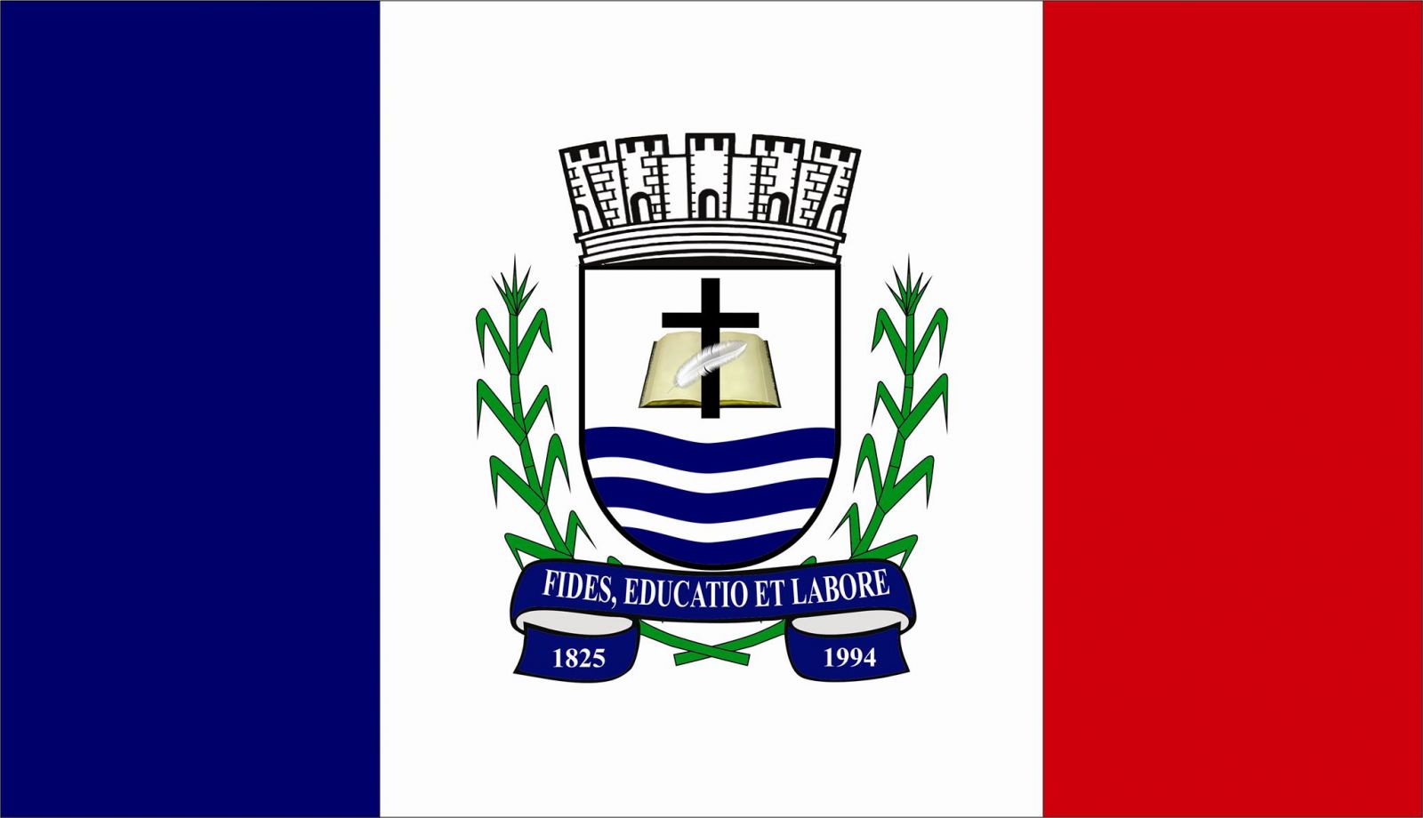 Bandeira de Poço de José de Moura - PB